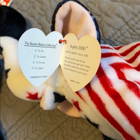 TY 2000 vintage beanie baby political - Picture 2 of 5